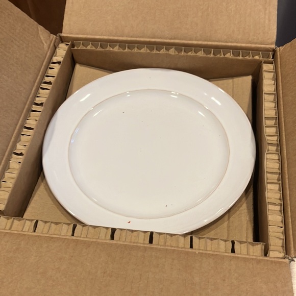 Pottery Barn Stone Dinner Plates (set of 4) - Picture 3 of 4